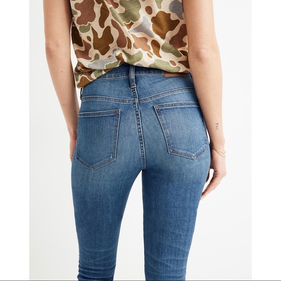 NWOT Madewell 9" Mid-Rise Skinny Crop Jeans - Picture 4 of 8